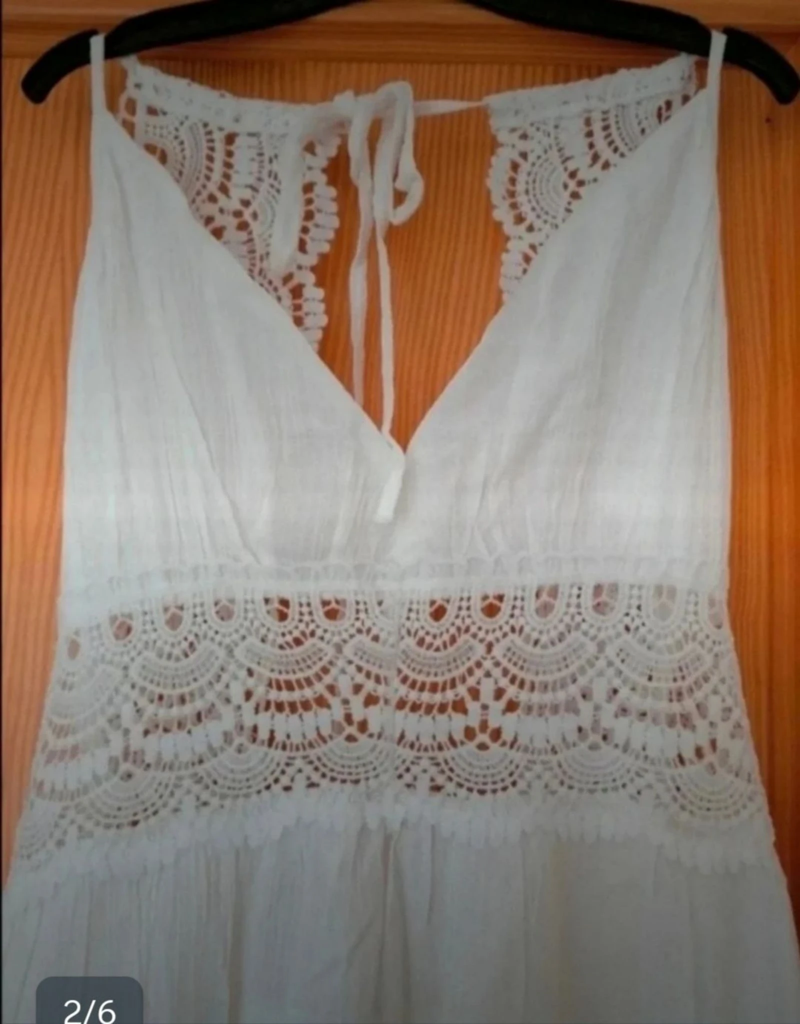 Adriana white maxi dress – photo 2